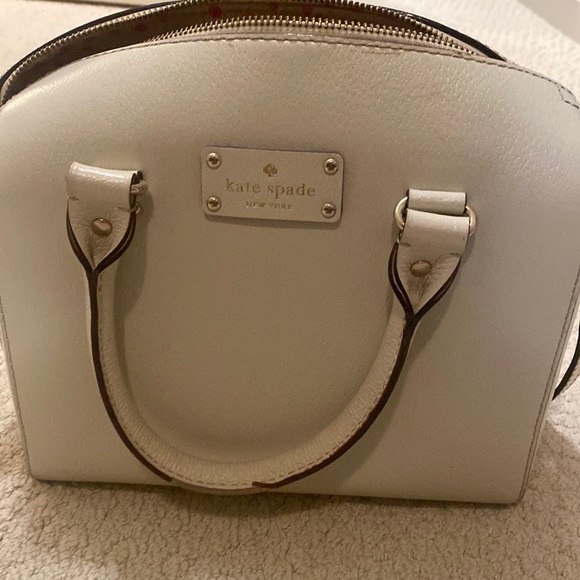 kate spade Bags Kate Spade Cross Body White Purse Poshmark